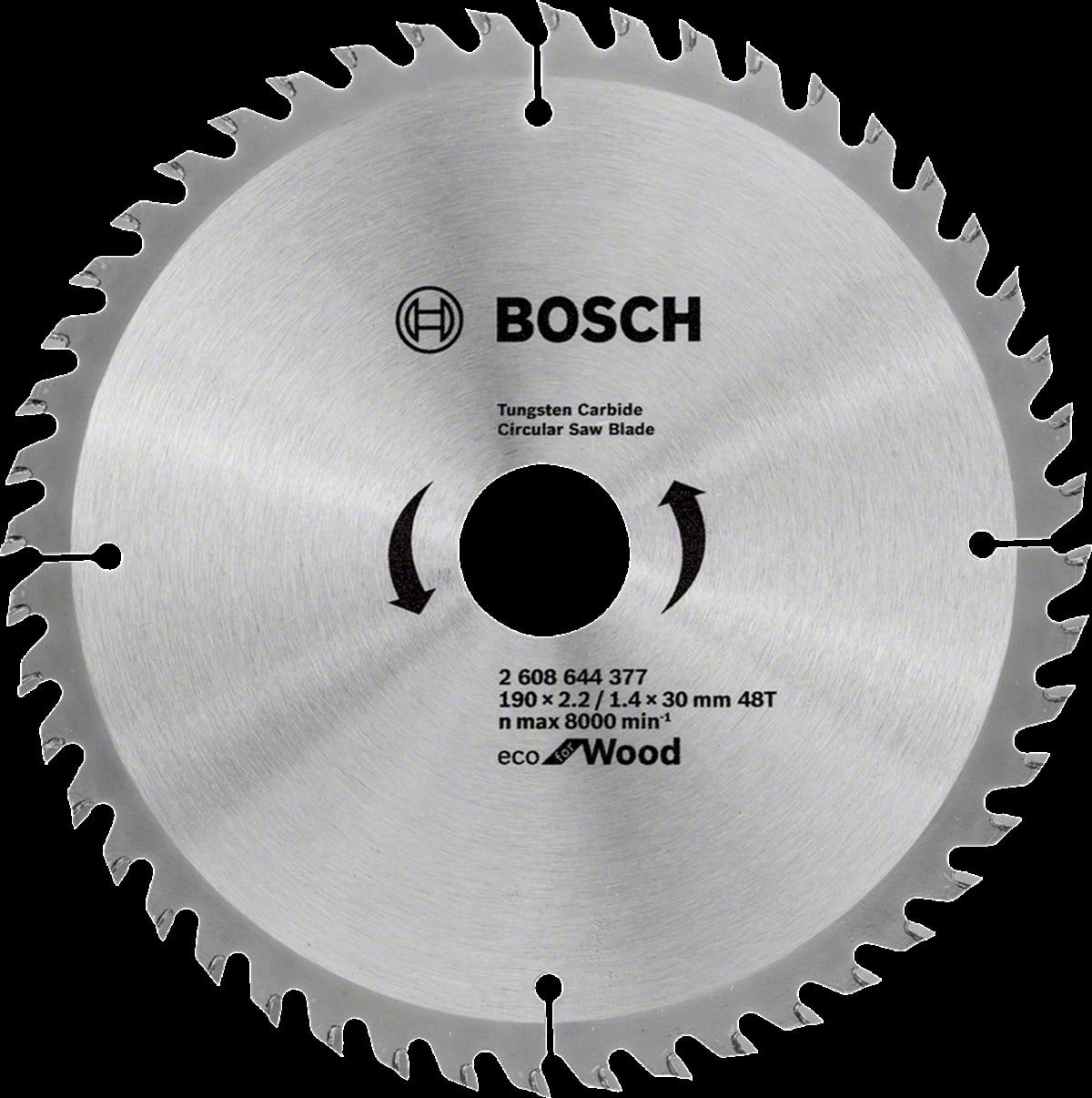 Bosch - Ekonomik Seri 190*30 mm 48 Diş 10lu  Daire Testere Bıçağı