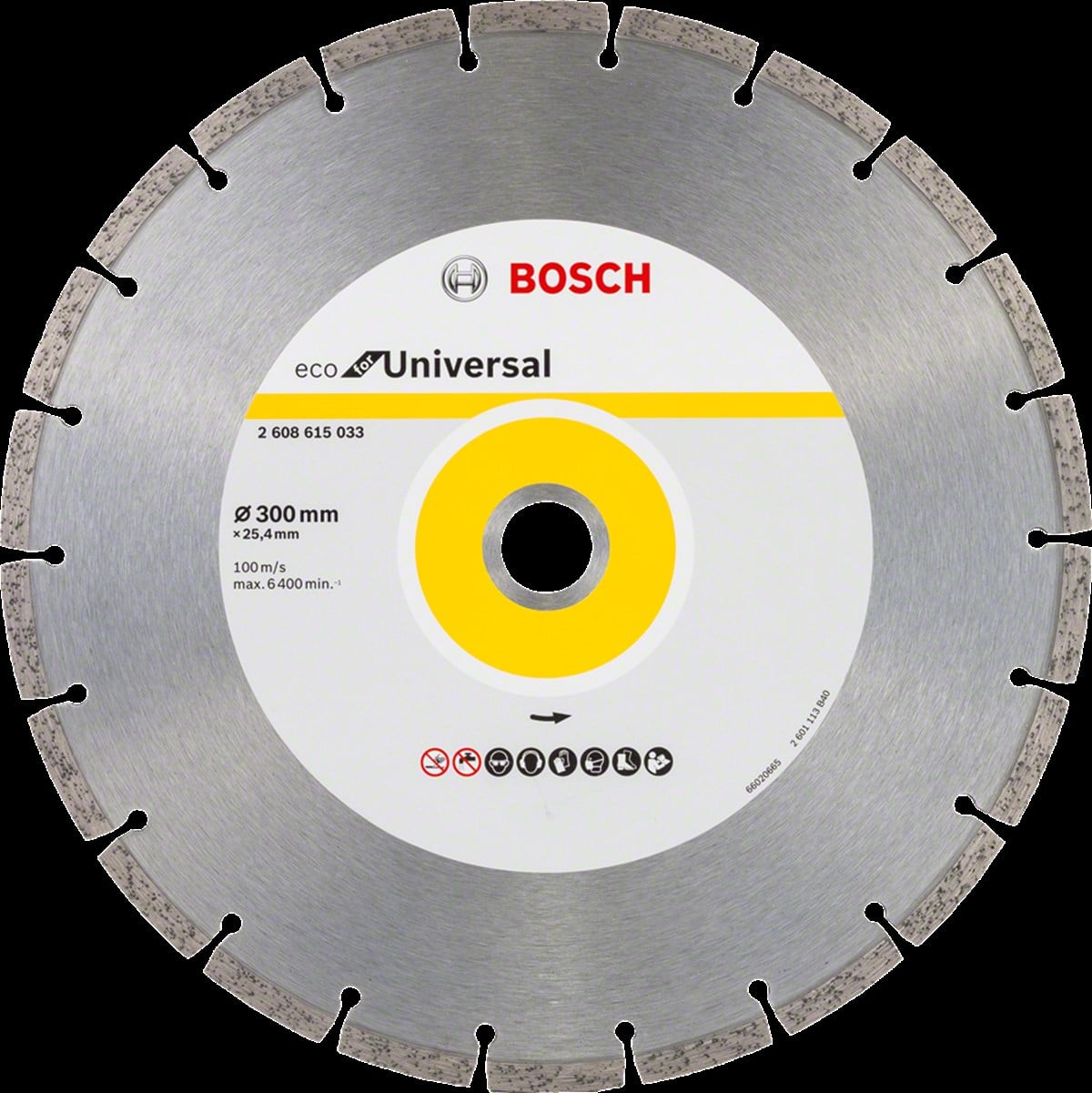 Bosch - Ekonomik Seri Genel Yapı Malzemeleri İçin Elmas Kesme Diski 300 mm