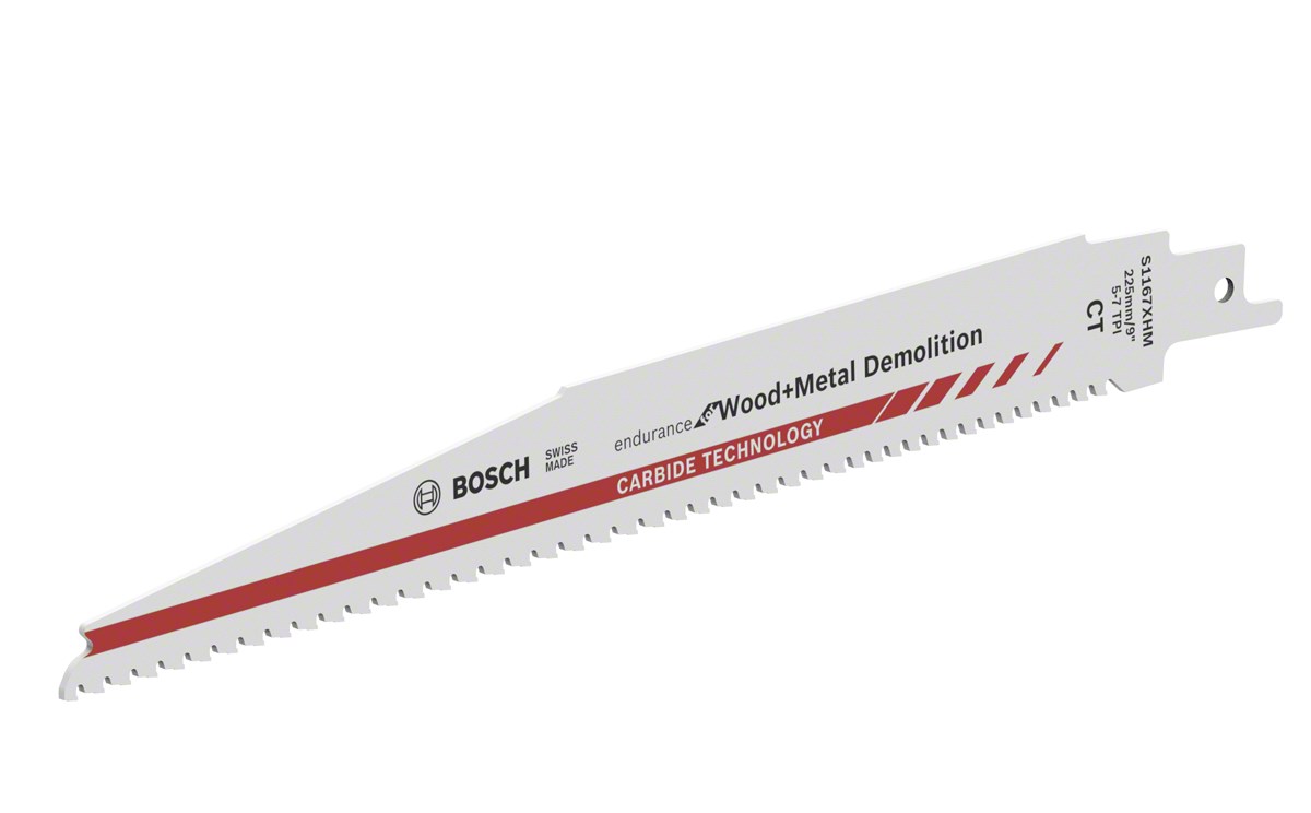 Bosch - Endurance for Serisi Ahşap ve Metal için Panter Testere Bıçağı S 1167 XHM 10lu