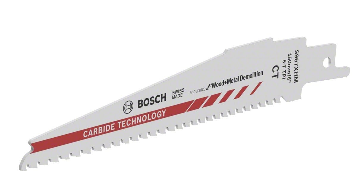 Bosch - Endurance for Serisi Ahşap ve Metal için Panter Testere Bıçağı S 967 XHM 10lu