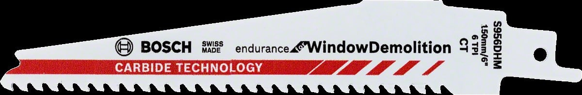 Bosch - Endurance for Serisi Pencere Yıkımı için Panter Testere Bıçağı S 956 DHM 1li
