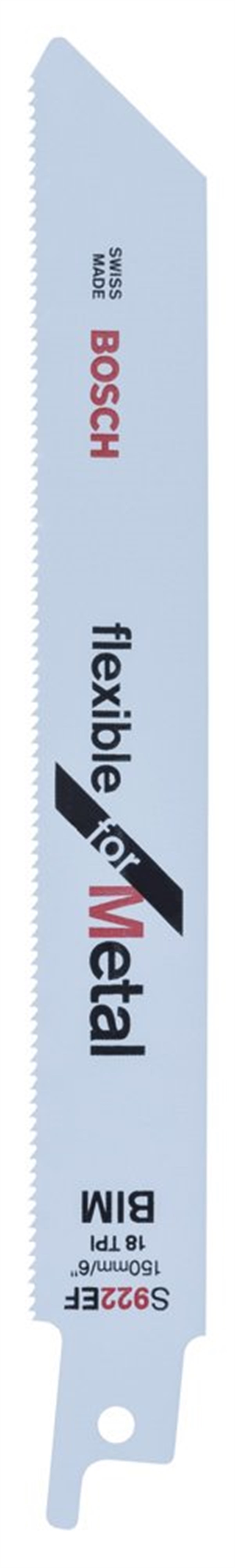 Bosch - Flexible Serisi Metal için Panter Testere Bıçağı S 922 EF - 5li