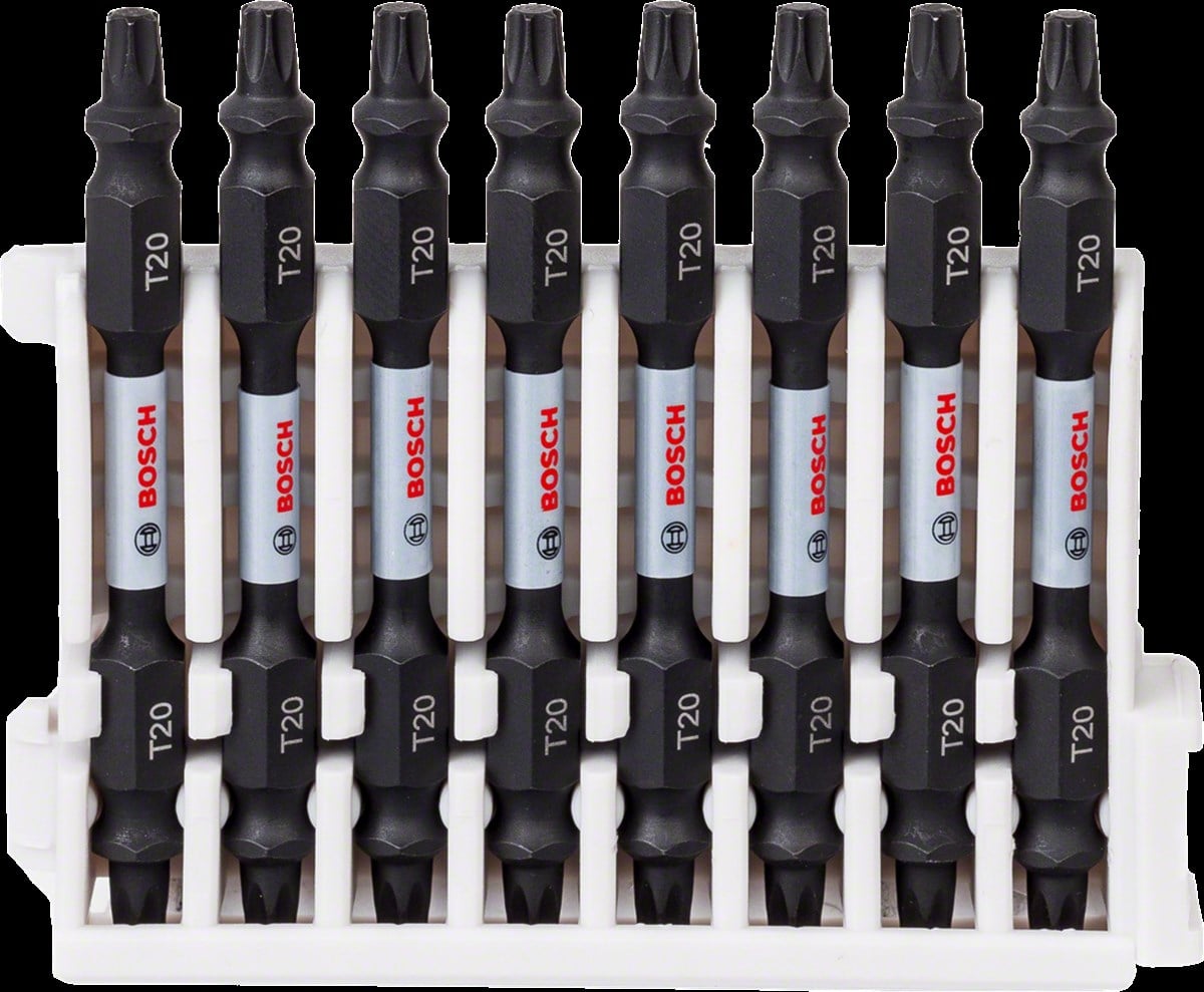 Bosch - Impact Control Serisi Çift Taraflı Vidalama Ucu 8li T20 *65mm