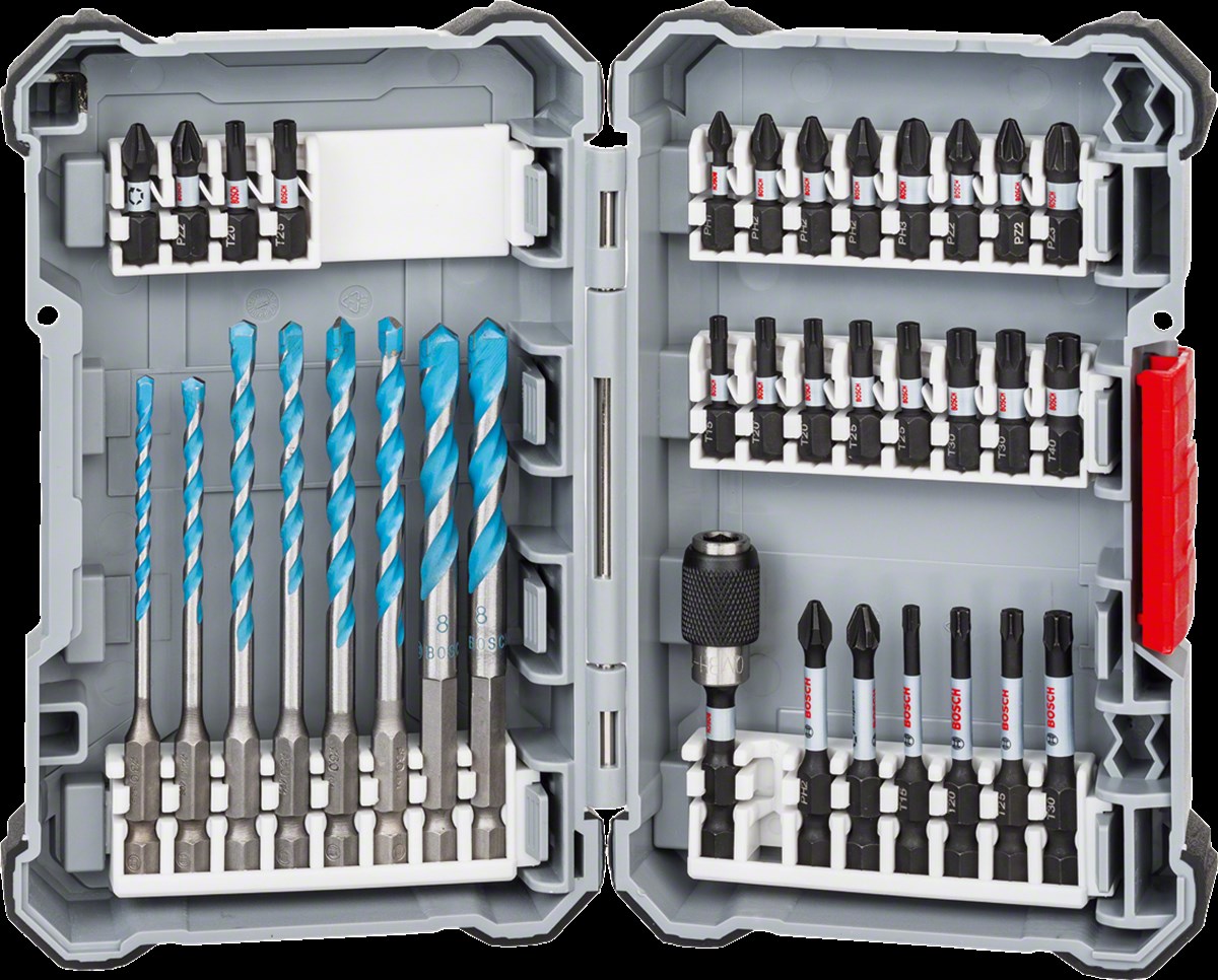 Bosch - Impact Control Serisi HEX-9 MC 35 Parça Karışık Set