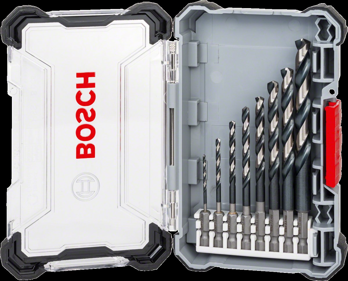 Bosch - Impact Control Serisi HSS Metal Matkap Ucu Seti 8li