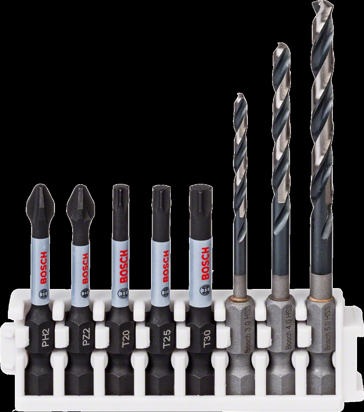 Bosch Impact Ctrl HSS/Power Bit 8li Set