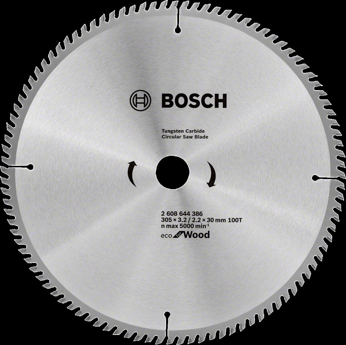 Bosch - Optiline Eco Serisi Ahşap için Daire Testere Bıçağı 305*30 100 Diş