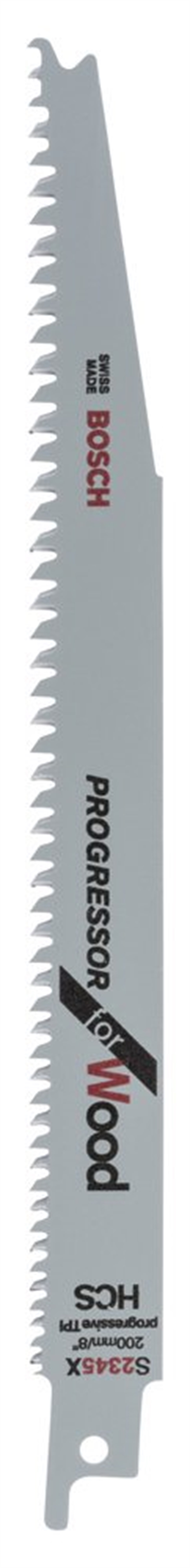 Bosch - Progressor Serisi Ahşap için Panter Testere Bıçağı S 2345 X - 100lü