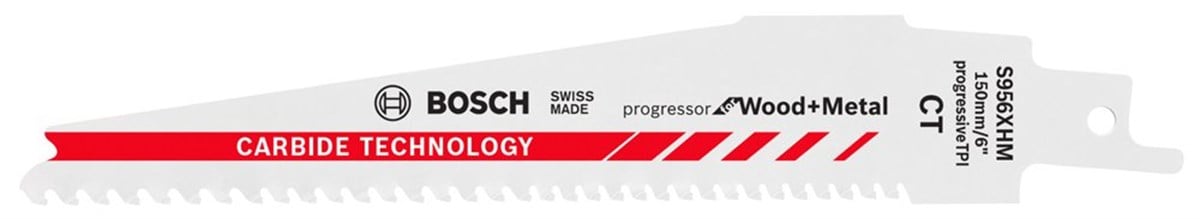 Bosch - Progressor Serisi Ahşap ve Metal için Panter Testere Bıçağı S 956 XHM 1li