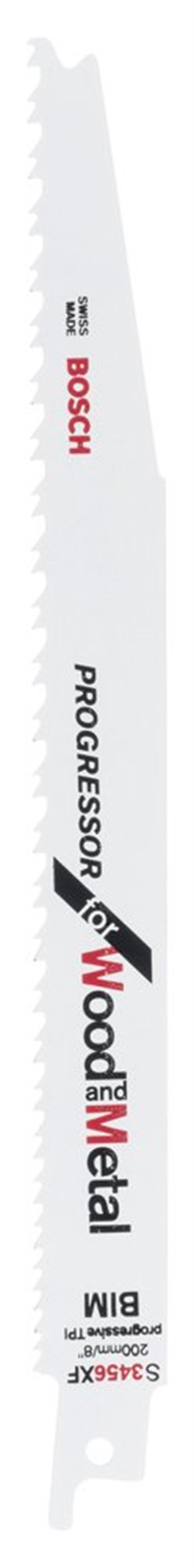 Bosch - Progressor Serisi Ahşap Ve Metal için Panter Testere Bıçağı S 3456 XF - 25li