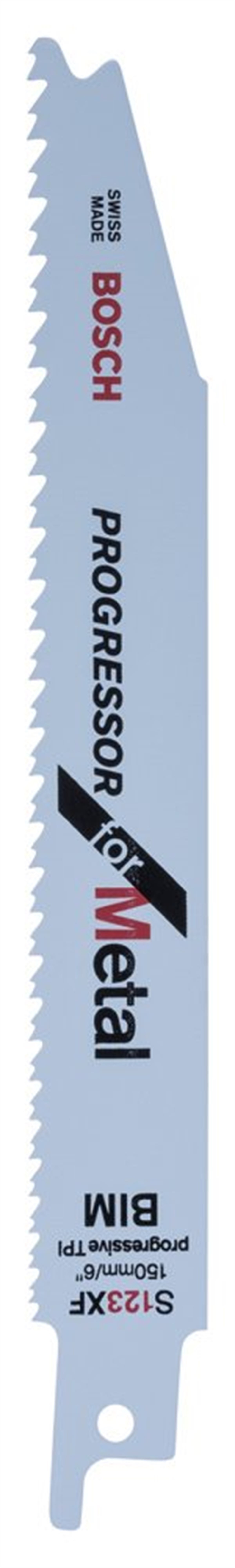 Bosch - Progressor Serisi Metal için Panter Testere Bıçağı S 123 XF - 25li