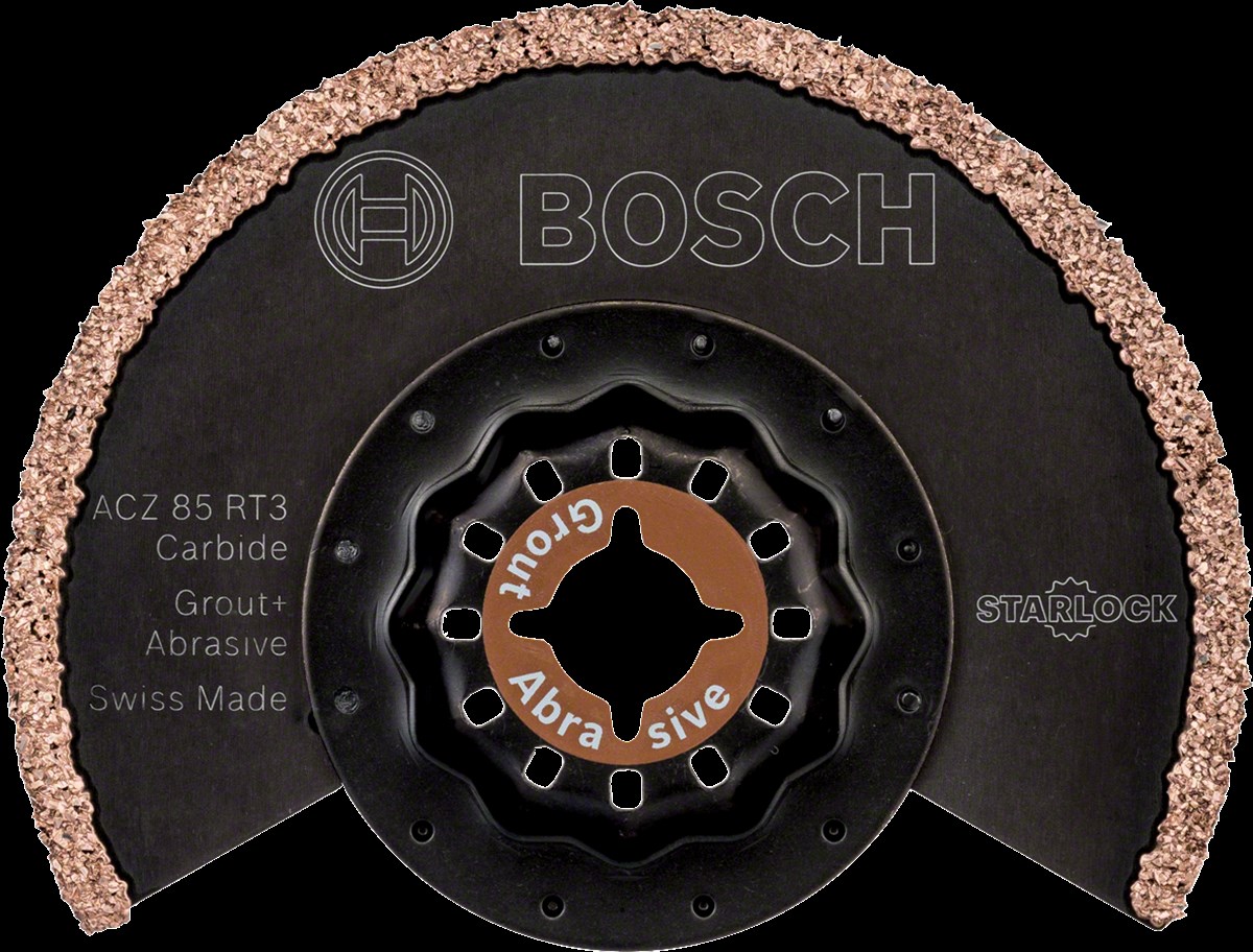 Bosch - Starlock - ACZ 85 RT3 - Carbide RIFF Zımpara Uçlu Segman Testere Bıçağı 30 Kum Kalınlığı 1li