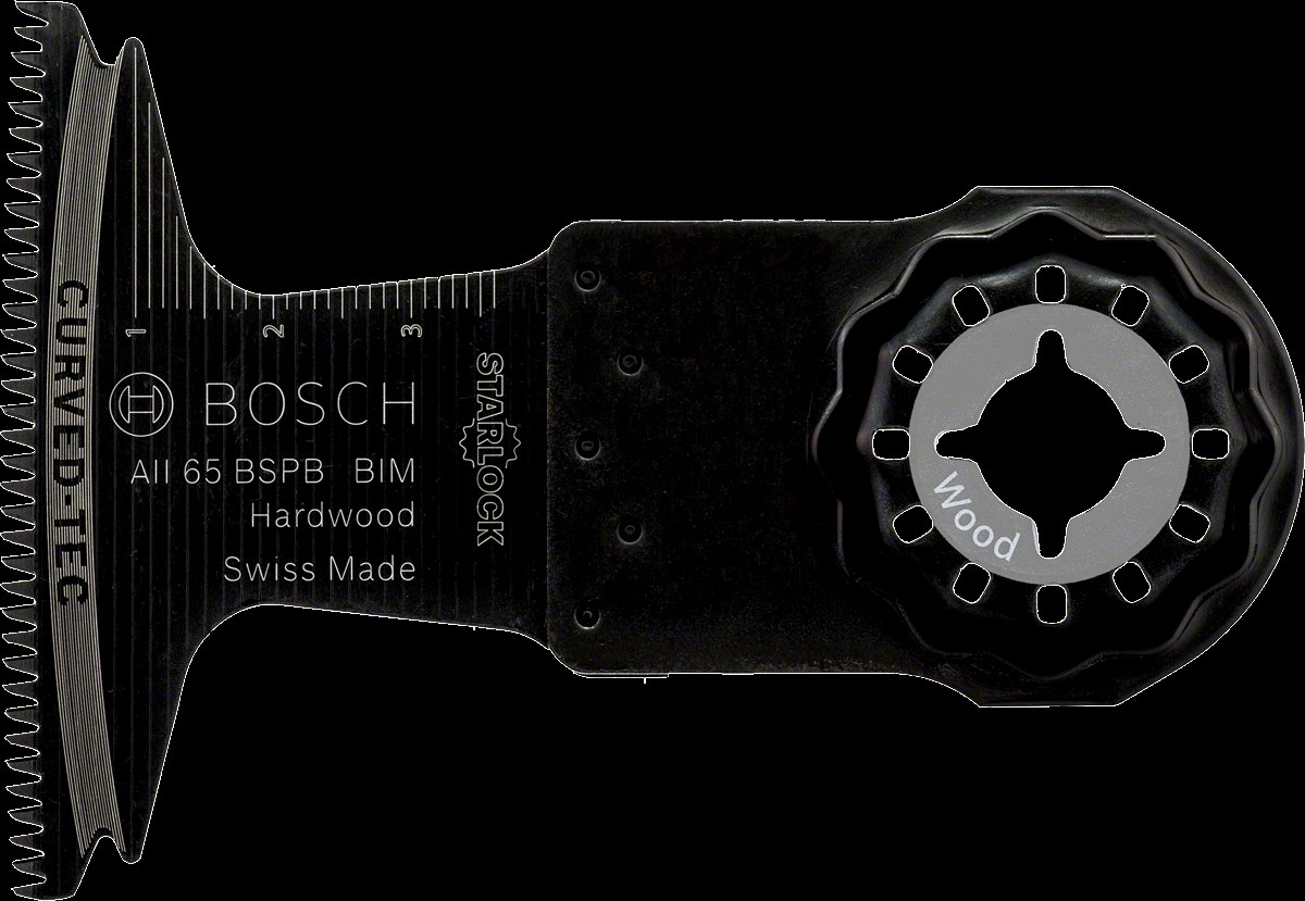 Bosch - Starlock - AII 65 BSPB - BIM Sert Ahşap İçin Daldırmalı Testere Bıçağı 10lu