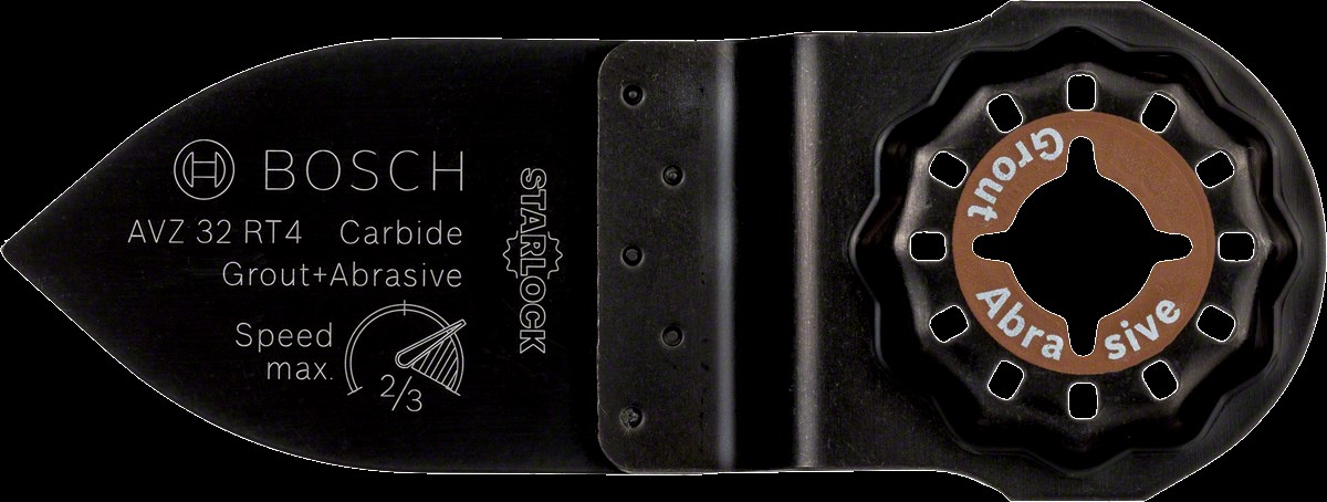 Bosch - Starlock - AVZ 32 RT4 - Carbide RIFF Parmak Zımpara 40 Kum Kalınlığı 1li