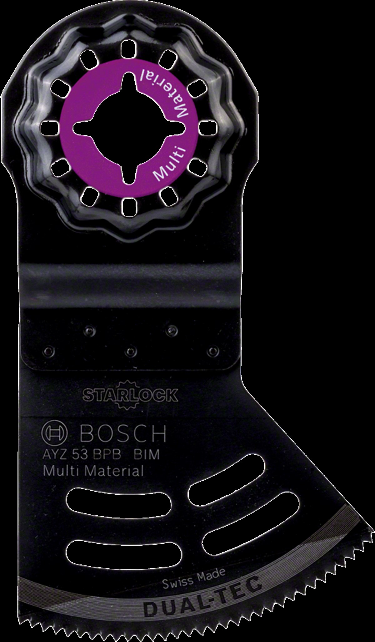 Bosch - Starlock - AYZ 53 BPB - BIM Çoklu Malzeme İçin Daldırmalı ve Yana Kesim Testere Bıçağı 1li