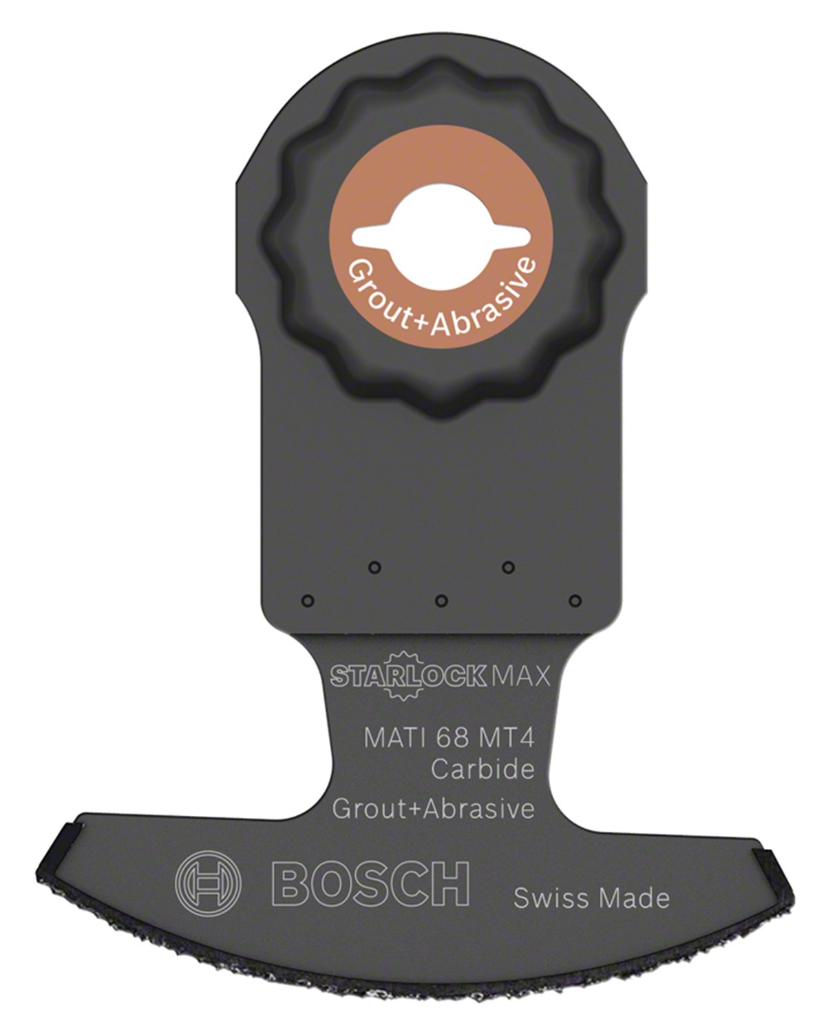 Bosch - Starlock Max - MATI 68 MT4 - Karpit RIFF Zımpara Uçlu Segman Testere Bıçağı 40 Kum Kalınlığı 10lu
