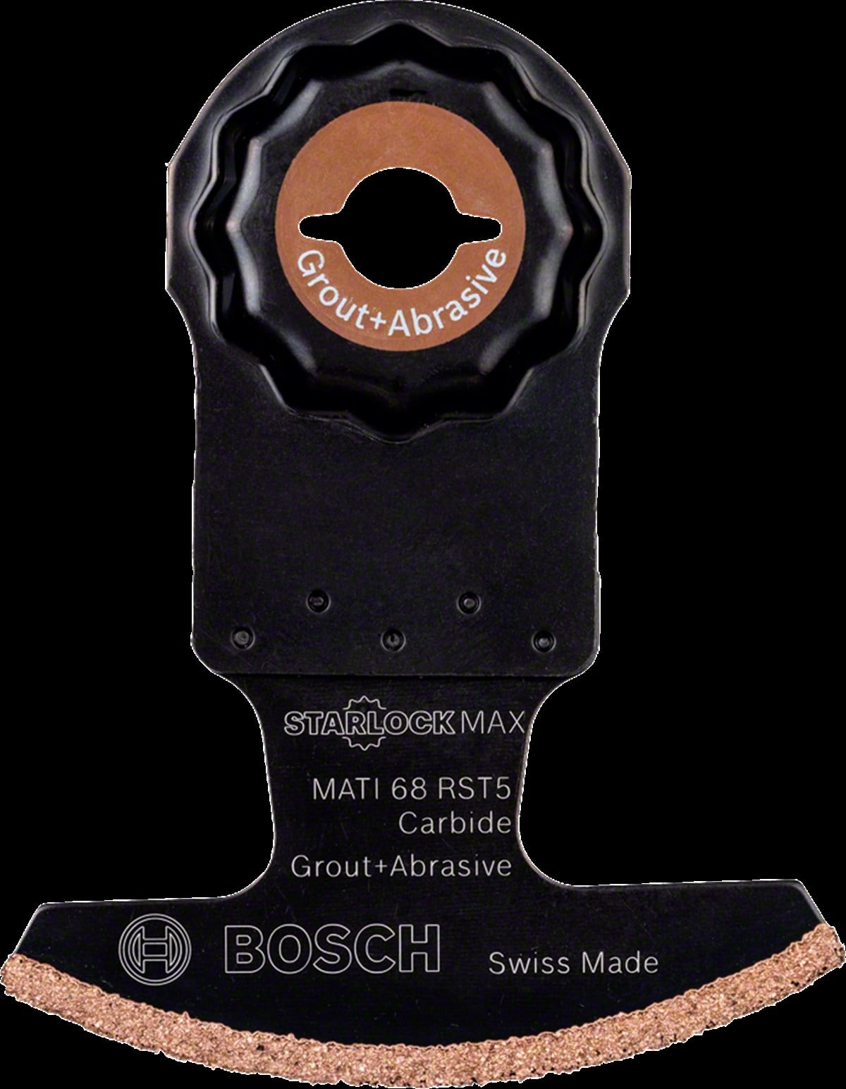 Bosch - Starlock Max - MATI 68 RST5 - Karpit RIFF Zımpara Uçlu Segman Testere Bıçağı 50 Kum Kalınlığı 10lu