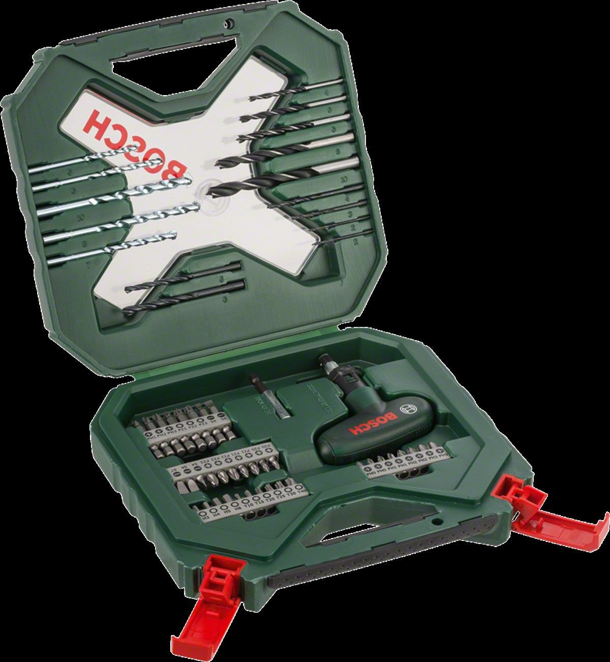 Bosch - X-Line 54 Parça Cırcır El Tornavidalı Karışık Aksesuar Seti
