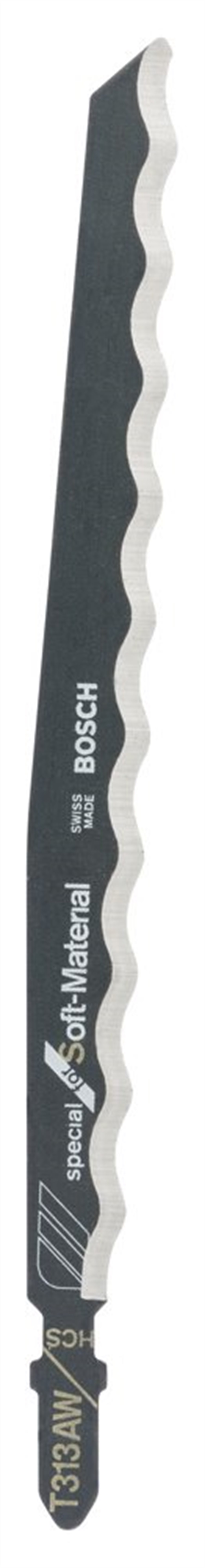Bosch - Yalıtım Malzemeleri Ve Aşındırıcı Malzemeler İçin T 313 AW Dekupaj Testeresi Bıçağı - 3Lü Paket