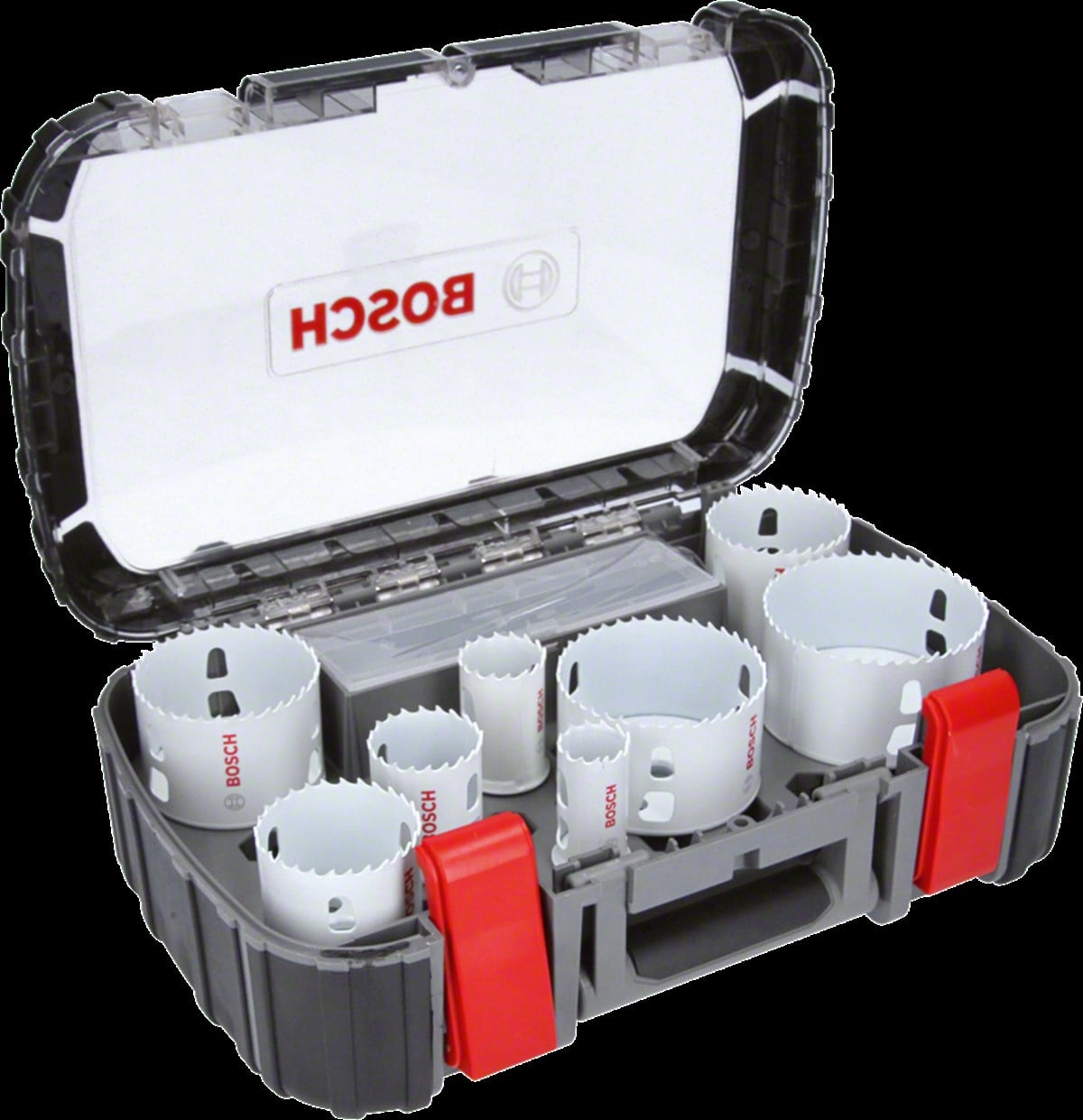 Bosch - Yeni Progressor Serisi Delik Açma Testeresi (Panç) Seti 11 Parça Ø 25-32-40-54-60-68-76-86 mm
