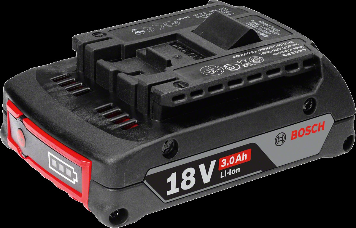 Bosch Professional GBA 18 Volt 3,0 Ah Li-on Akü
