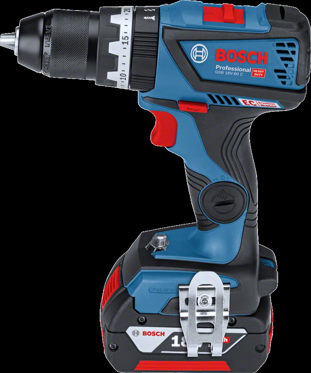 Bosch Professional GSB 18 V-60 C Akülü Darbeli Delme Vidalama Makinesi