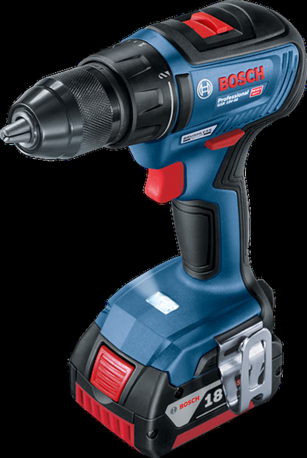 Bosch Professional GSR 18V-50 (5.0Ah) Akülü Delme Vidalama Makinesi