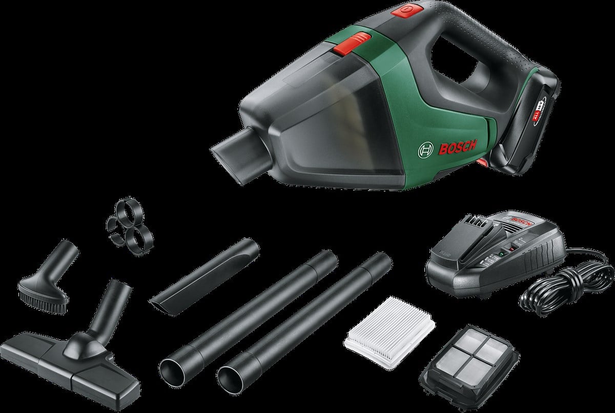 Bosch UniversalVac 18 Tek Akülü Süpürge (1 x 2,5Ah)
