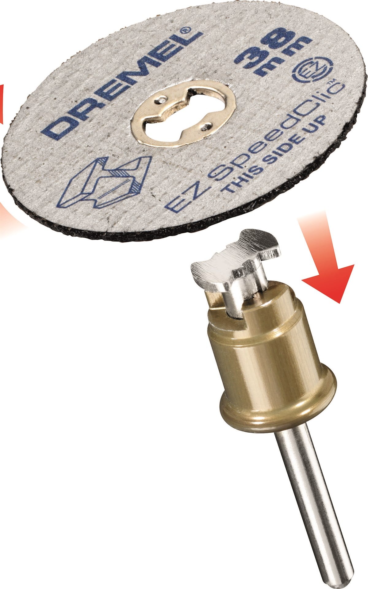 DREMEL® EZ SpeedClic: metal kesme diskleri 5li paket. (SC456)