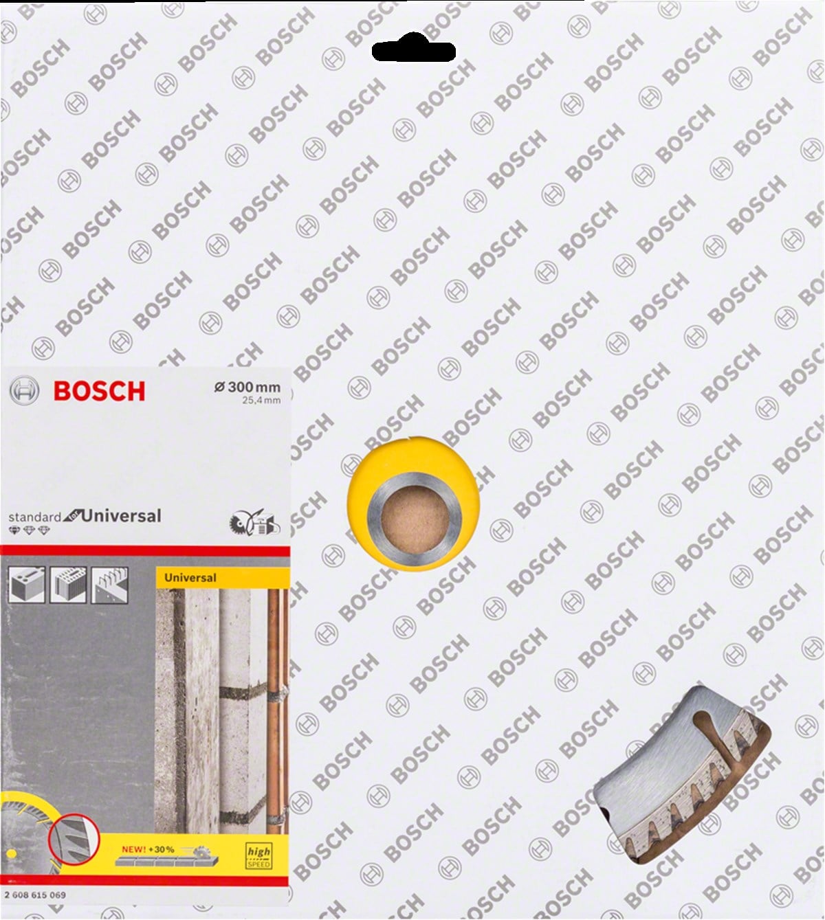 Bosch - Standard Seri Genel Yapı Malzemeleri ve Metal İçin Elmas Kesme Diski 300*25,4 mm