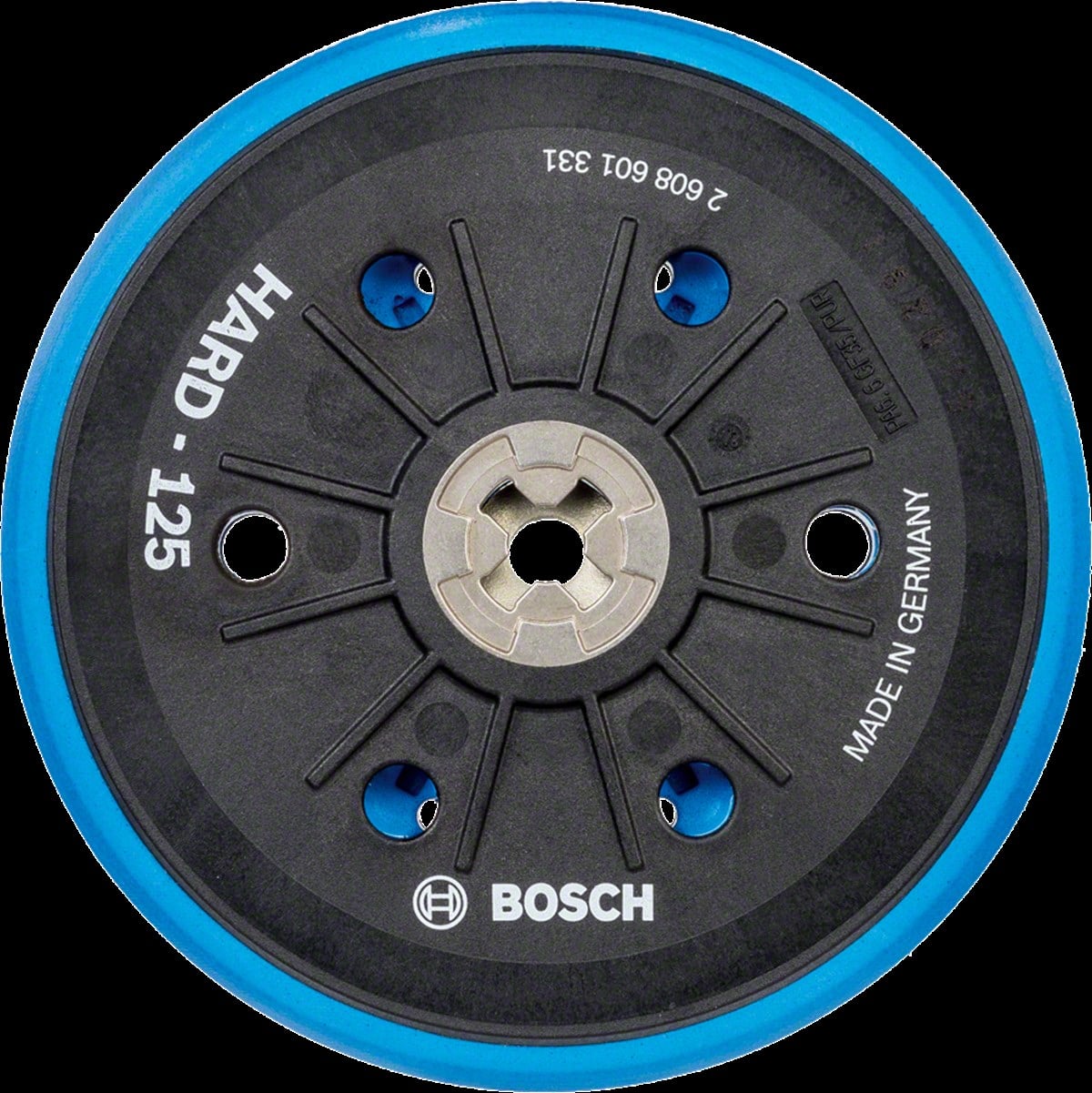 Bosch - 125 mm 5/16'' Çok Delikli Zımpara Tabanı Sert