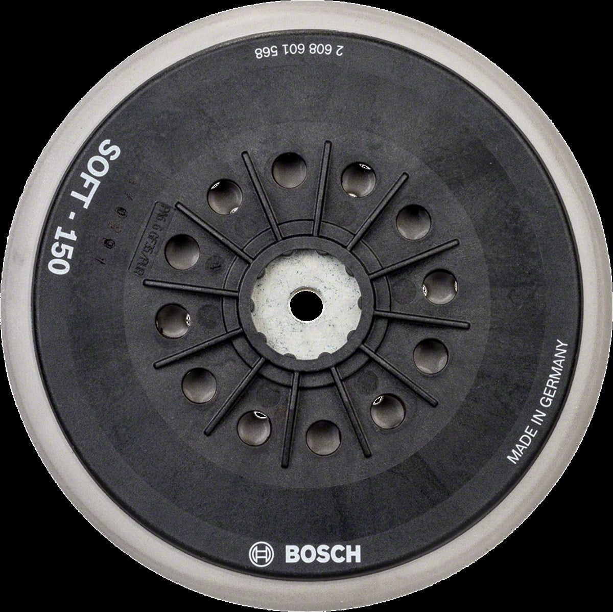 Bosch - 150 mm Çok Delikli Zımp. Tabanı Yumuşak (GEX)
