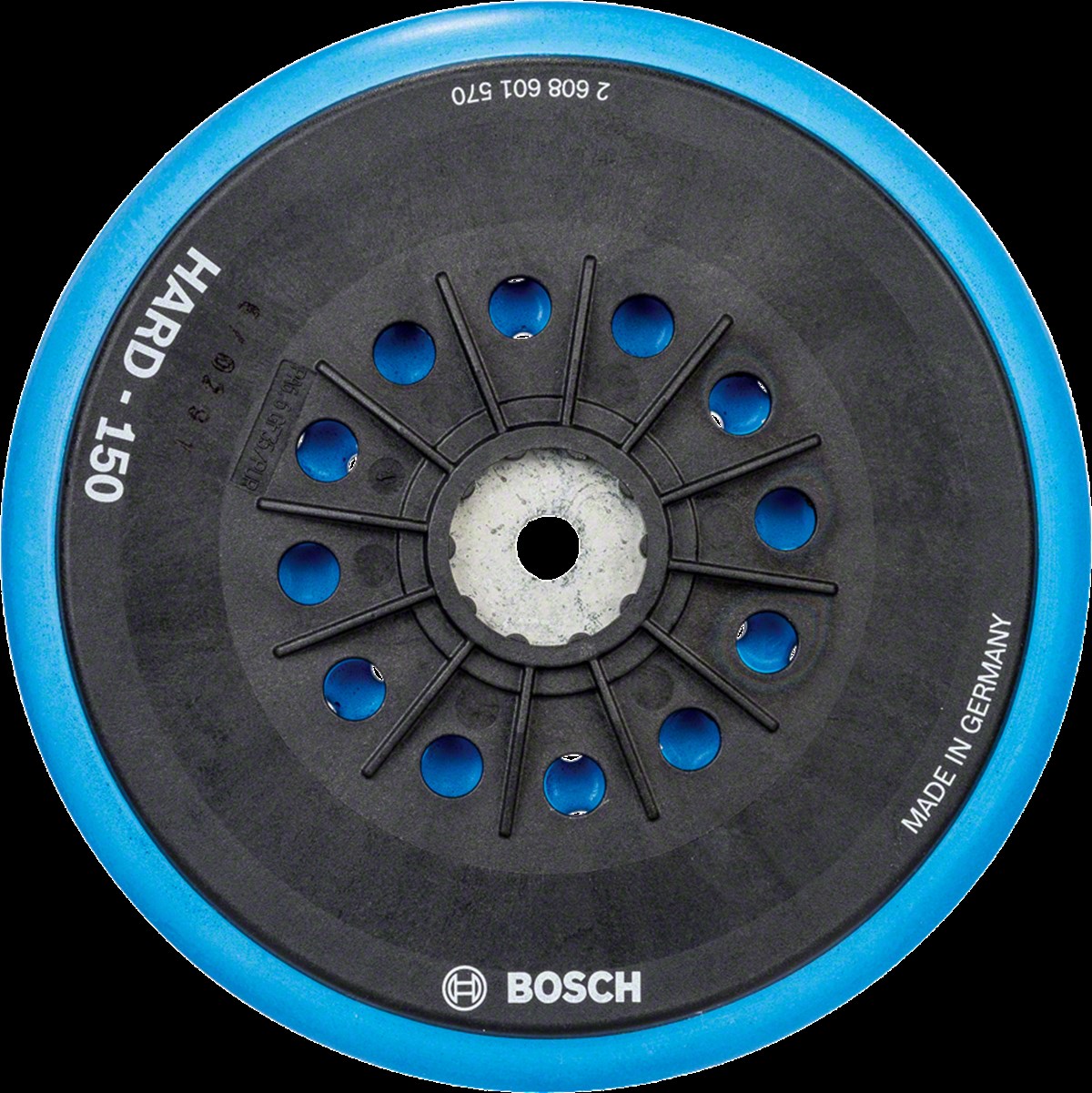 Bosch - 150 mm Çok Delikli Zımp. Tabanı Sert (GEX)