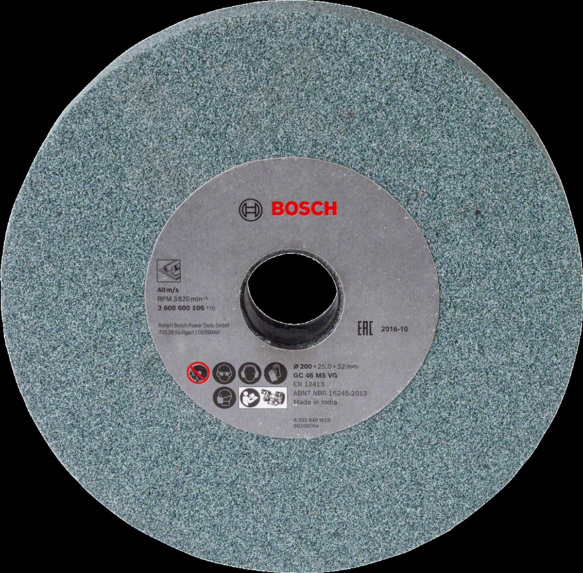 Bosch - 200*25*32 mm GSM 200/D SiC İçin 46 Kum Taşlama Taşı