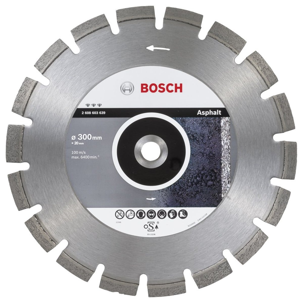 Bosch Best for Asphalt 300*20 mm