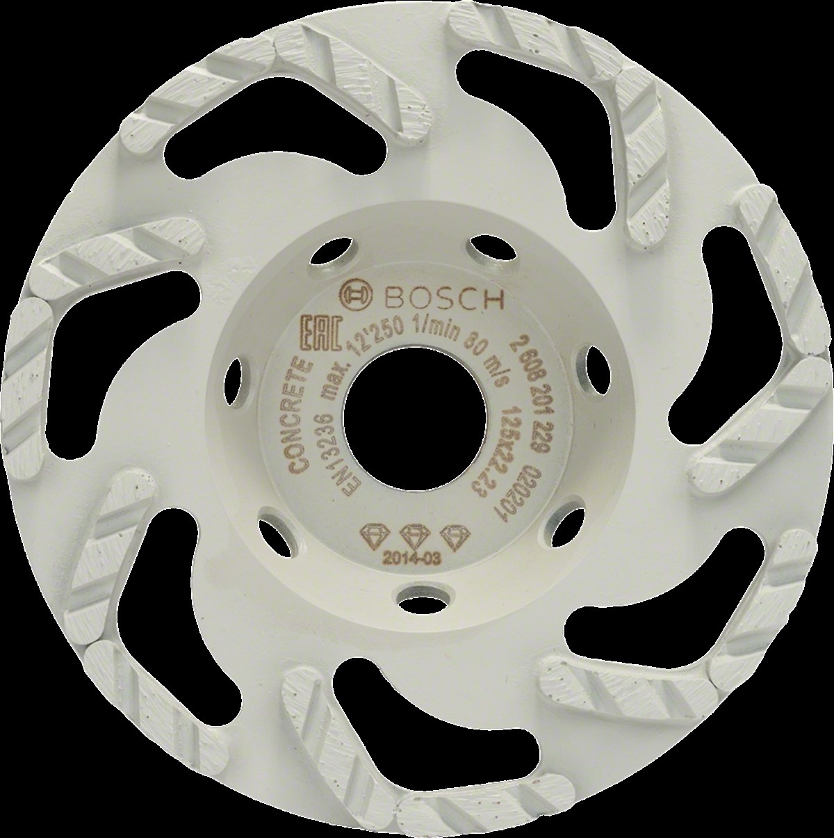 Bosch Çanak Disk Best for Concrete Speed 125 mm