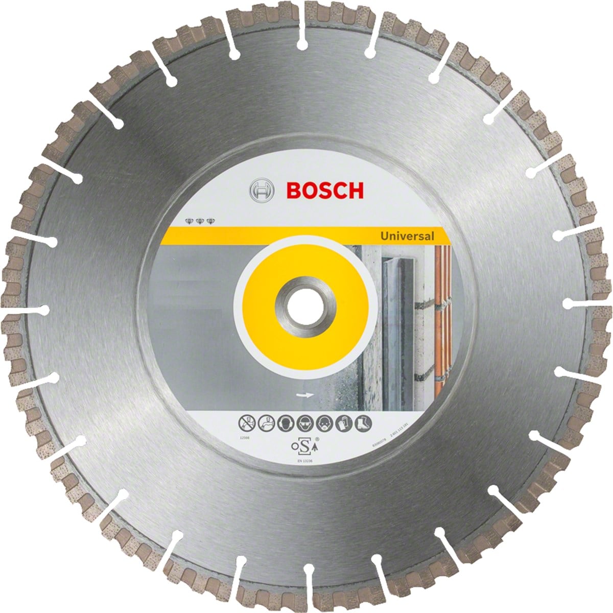 Bosch - Best Serisi Genel Yapı Malzemeleri ve Metal İçin Elmas Kesme Diski 400 mm
