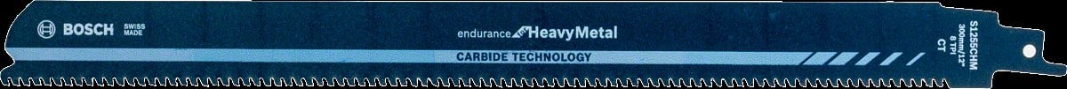 Bosch - Endurance for Serisi Ağır Metaller için Panter Testere Bıçağı S 1255 CHM 10'lu