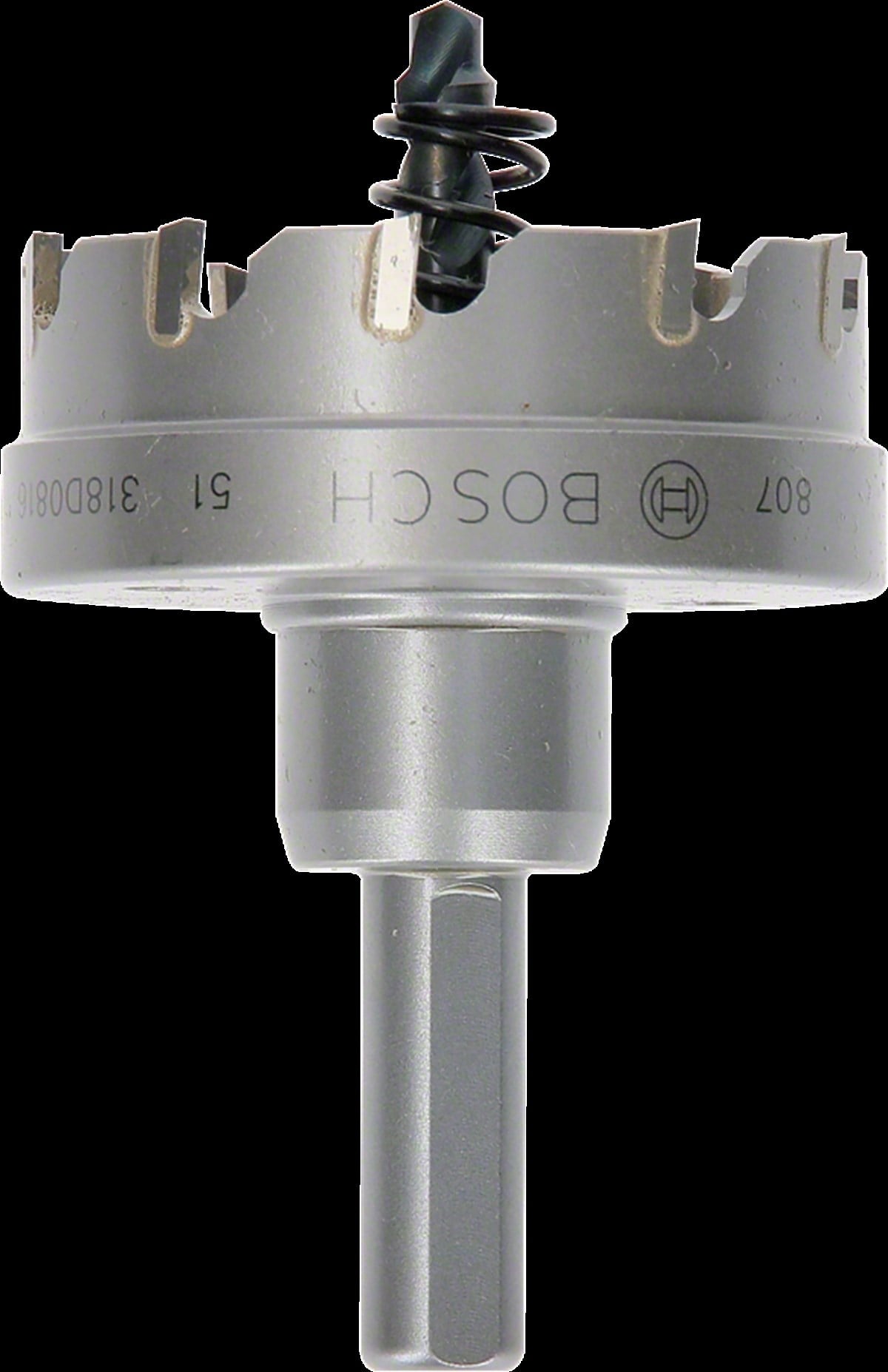 Bosch - Endurance Serisi Ağır Metaller için TCT Delik Açma Testeresi (Panç) 51 mm