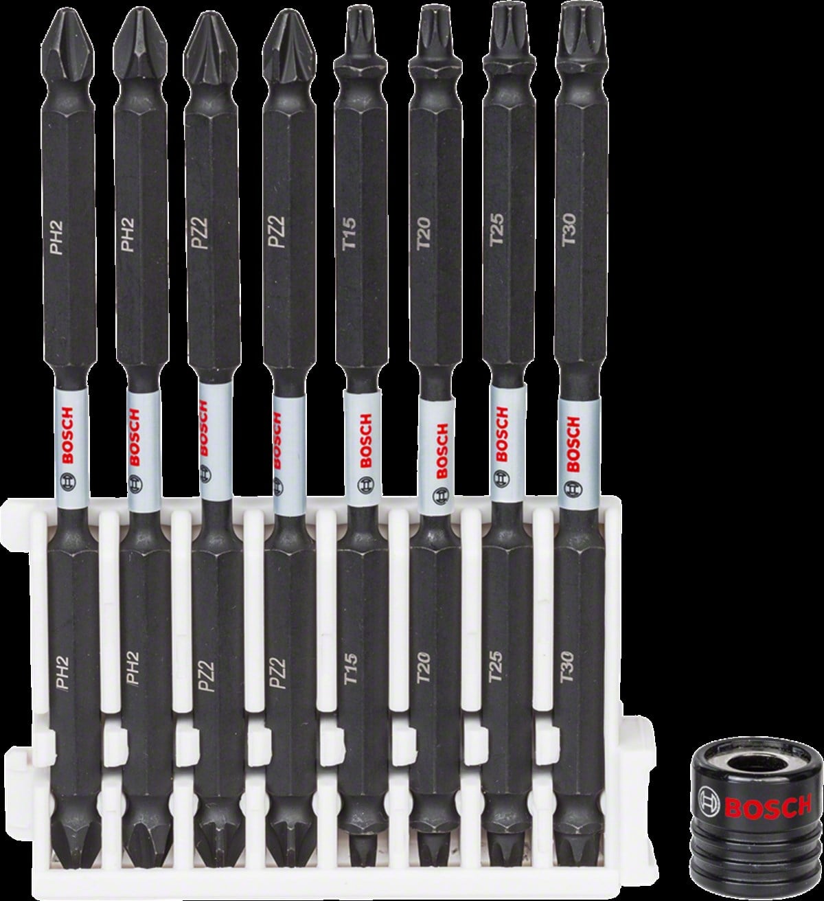 Bosch - Impact Control Serisi Çift Taraflı Vidalama Ucu 9'lu Set *110mm
