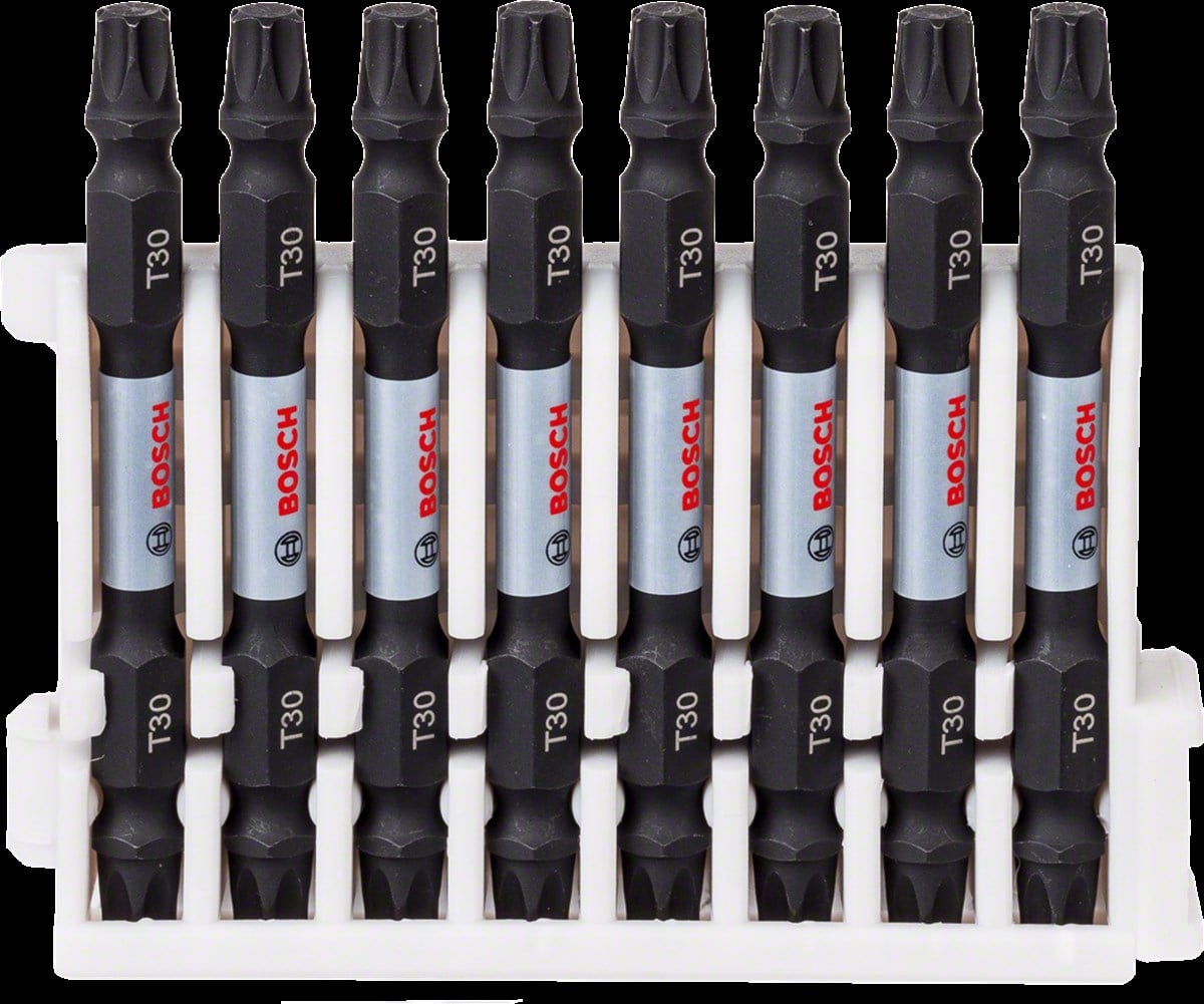 Bosch - Impact Control Serisi Çift Taraflı Vidalama Ucu 8'li T30 *65mm