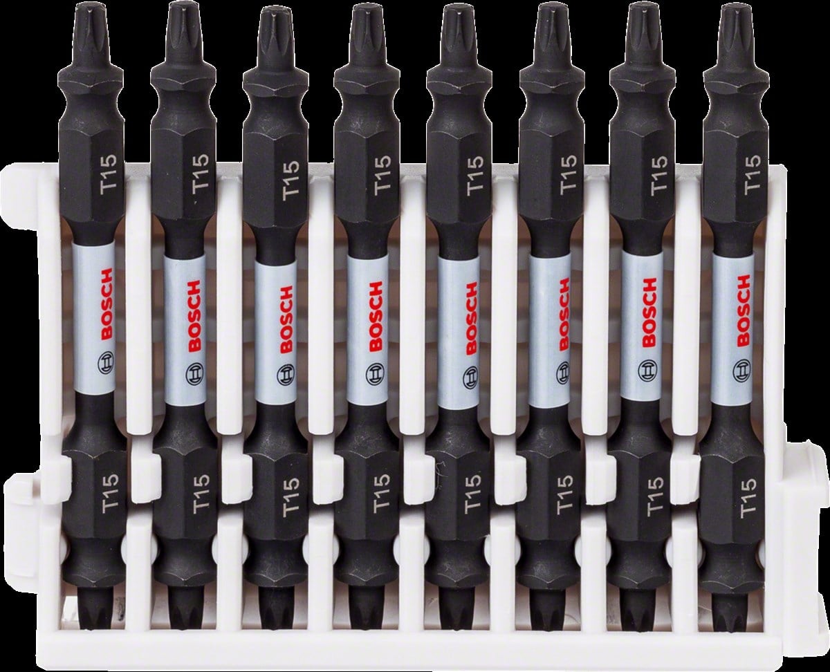 Bosch - Impact Control Serisi Çift Taraflı Vidalama Ucu 8'li T15 *65mm