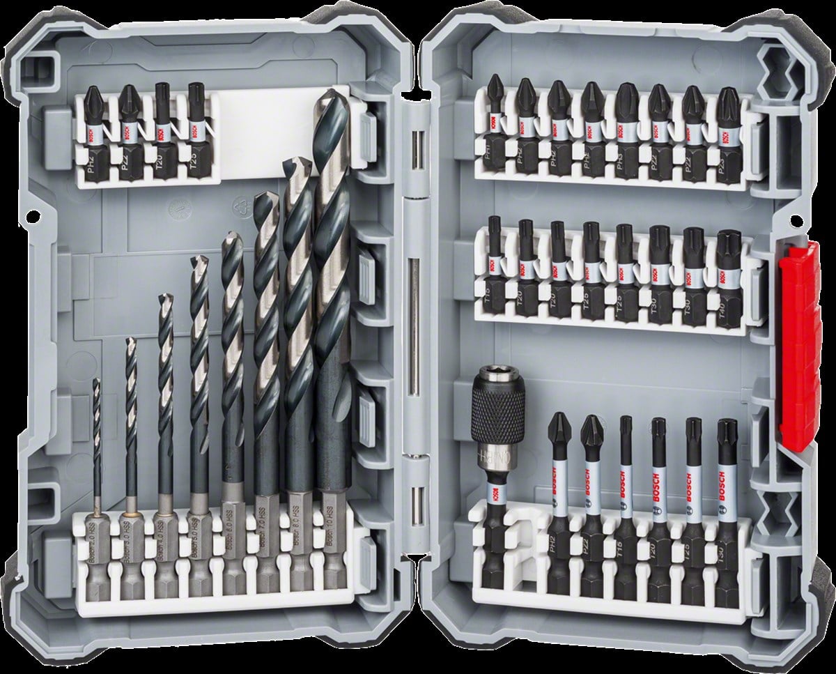 Bosch - Impact Control Serisi HSS 35 Parça Karışık Set