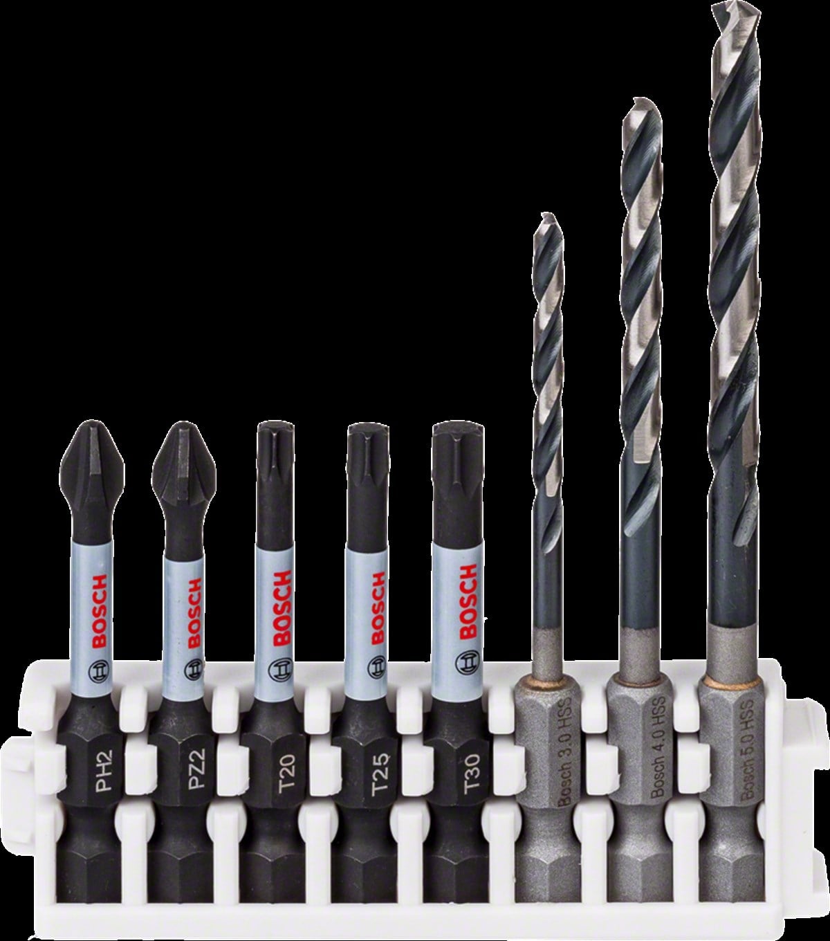 Bosch Impact Ctrl HSS/Power Bit 8'li Set