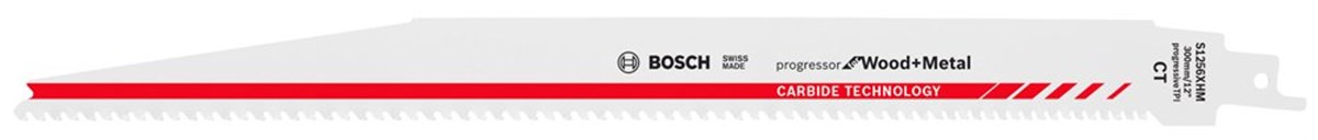 Bosch - Progressor Serisi Ahşap ve Metal için Panter Testere Bıçağı S 1256 XHM 1'li