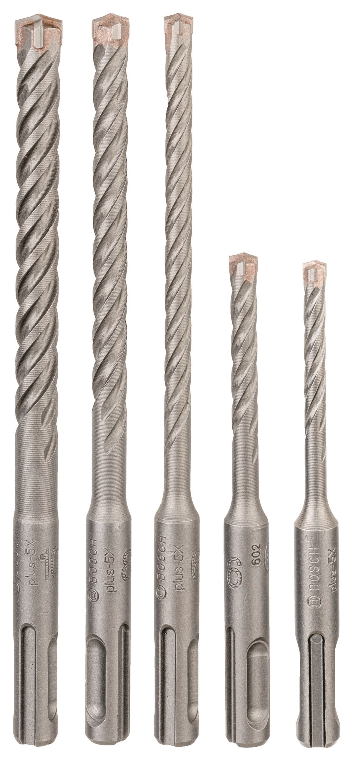 Bosch - SDS plus-5X Serisi Kırıcı Delici Matkap Ucu 5 Parça Set (5,6 x 110 mm, 6,8,10 x 160 mm)