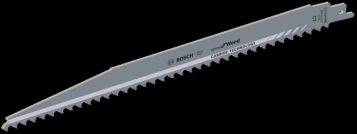 Bosch - Speed for Serisi Ahşap için Panter Testere Bıçağı S 1242 KHM 1'li