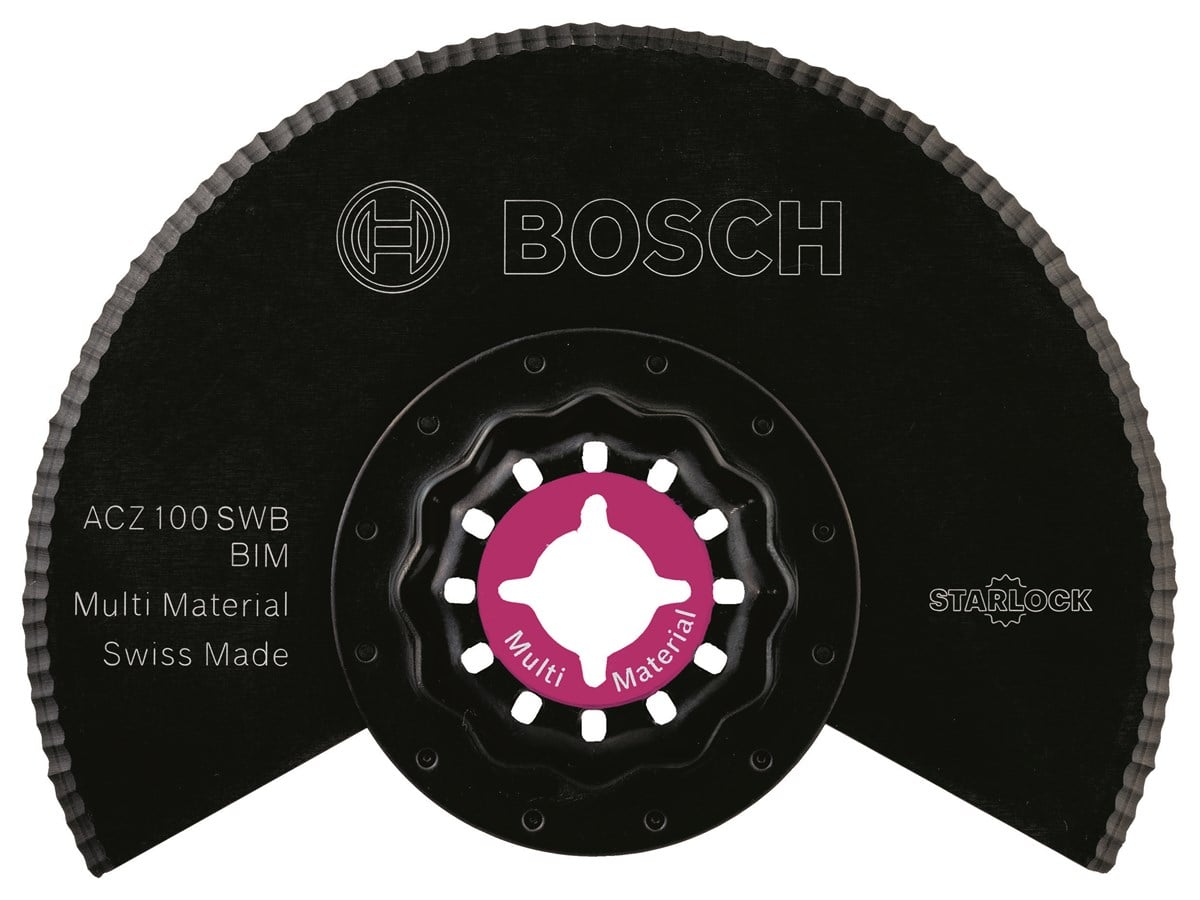 Bosch - Starlock - ACZ 100 SWB - BIM Oluklu Segman Testere Bıçağı 1'li