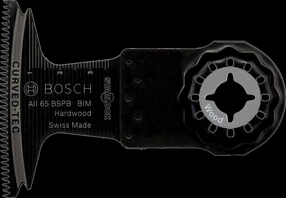 Bosch - Starlock - AII 65 BSPB - BIM Sert Ahşap İçin Daldırmalı Testere Bıçağı 5'li