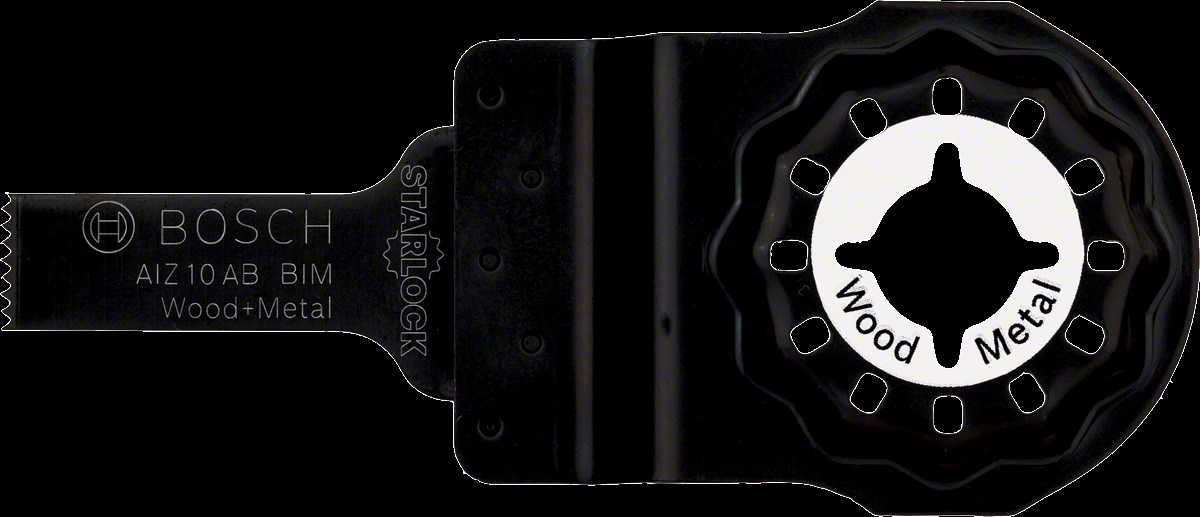 Bosch - Starlock - AIZ 10 AB - BIM Ahşap ve Metal İçin Daldırmalı Testere Bıçağı 1'li